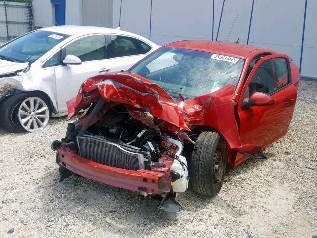 1G2AL18F277187113 - 2007 PONTIAC G5 RED photo 2