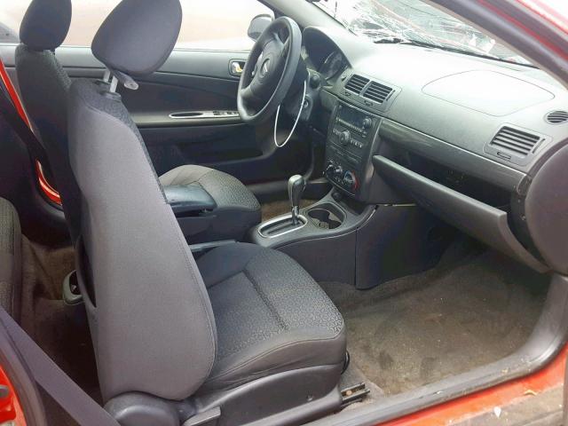 1G2AL18F277187113 - 2007 PONTIAC G5 RED photo 5