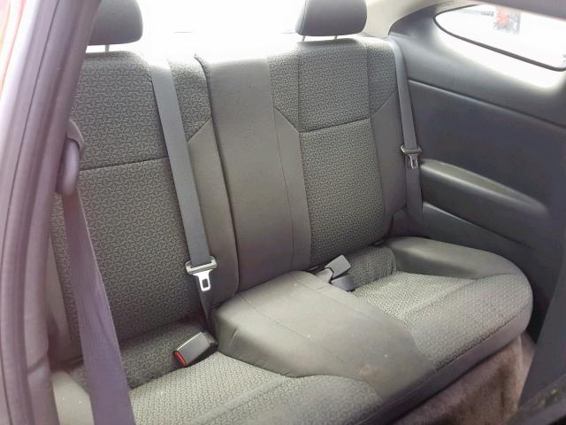 1G2AL18F277187113 - 2007 PONTIAC G5 RED photo 6