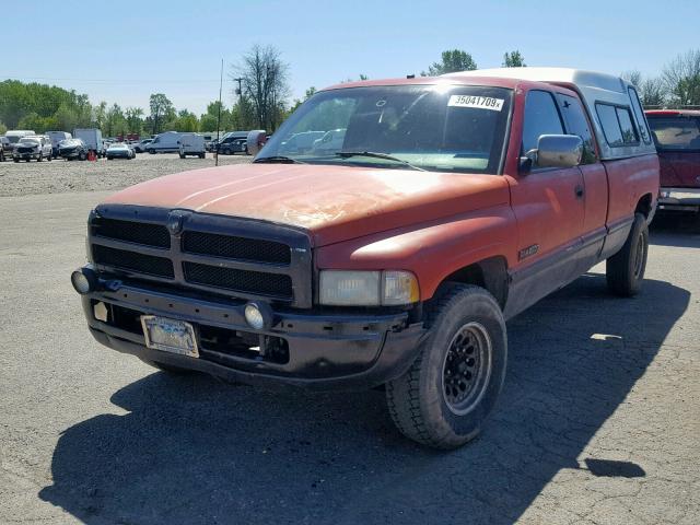 1B7KC23CXTJ115298 - 1996 DODGE RAM 2500 RED photo 2