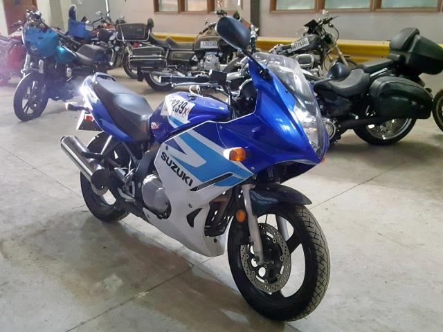 VTTGM51A952102316 - 2005 SUZUKI GS500 FK BLUE photo 1