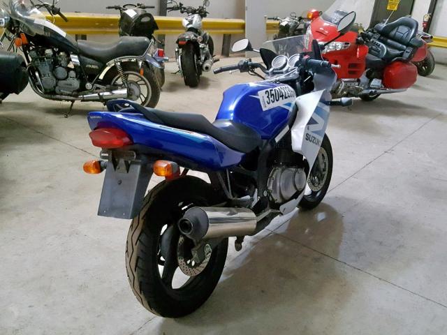 VTTGM51A952102316 - 2005 SUZUKI GS500 FK BLUE photo 4