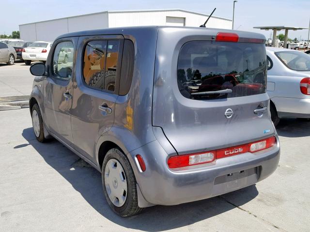 JN8AZ2KR7ET352004 - 2014 NISSAN CUBE S CHARCOAL photo 3