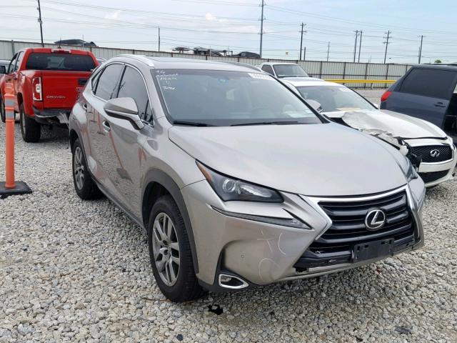 JTJBARBZ8F2040925 - 2015 LEXUS NX 200T GRAY photo 1