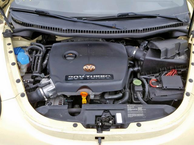3VWCD31Y85M365454 - 2005 VOLKSWAGEN NEW BEETLE Sarı foto 7
