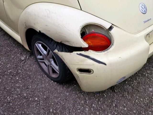 3VWCD31Y85M365454 - 2005 VOLKSWAGEN NEW BEETLE Sarı foto 9