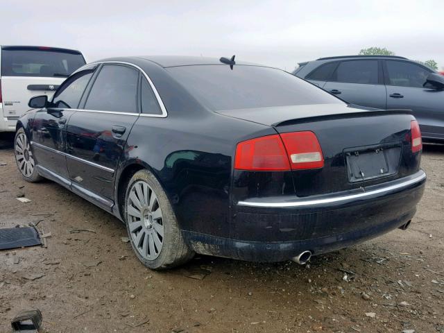 WAUML44E55N009497 - 2005 AUDI A8 L QUATT BLACK photo 3