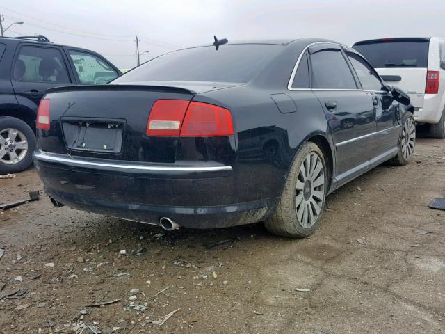 WAUML44E55N009497 - 2005 AUDI A8 L QUATT BLACK photo 4