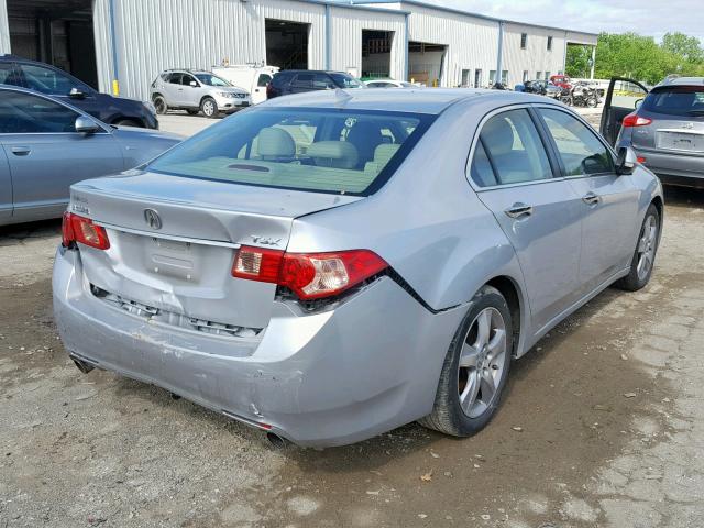 JH4CU2F66CC024829 - 2012 ACURA TSX TECH SILVER photo 4