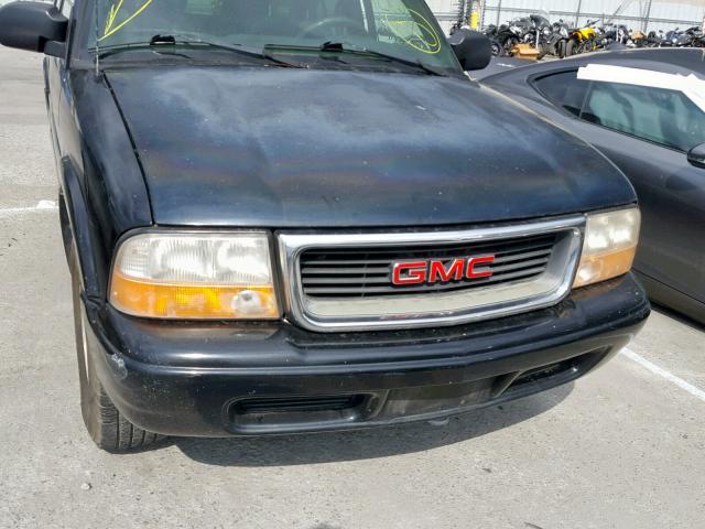 1GKCS13W2X2545164 - 1999 GMC JIMMY BLACK photo 9