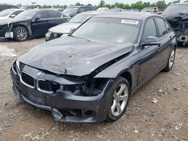 WBA3C1C5XEK115957 - 2014 BMW 328 I SULE GRAY photo 2