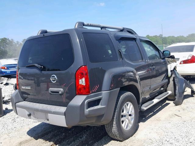 5N1AN0NU4EN804485 - 2014 NISSAN XTERRA X BLACK photo 4