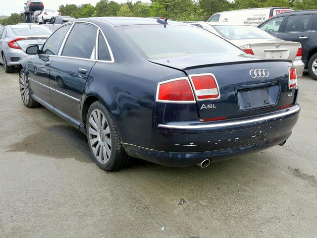 WAUML44E66N011860 - 2006 AUDI A8 L QUATT BLUE photo 3