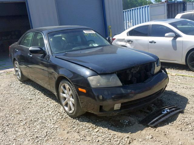 JNKAY41E63M002717 - 2003 INFINITI M45 BLACK photo 1