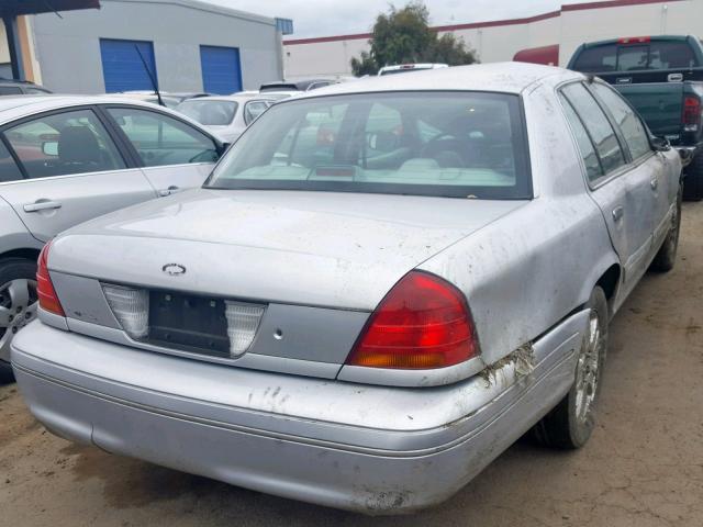 2FAHP74W83X146664 - 2003 FORD CROWN VICT SILVER photo 4