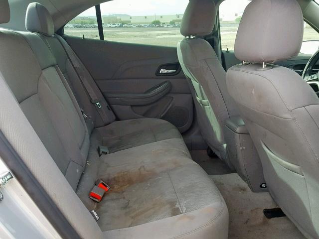 1G11B5SA5GF116571 - 2016 CHEVROLET MALIBU LIM 银色 照片 6