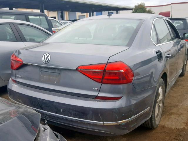 1VWAT7A37GC048422 - 2016 VOLKSWAGEN PASSAT S GRAY photo 4