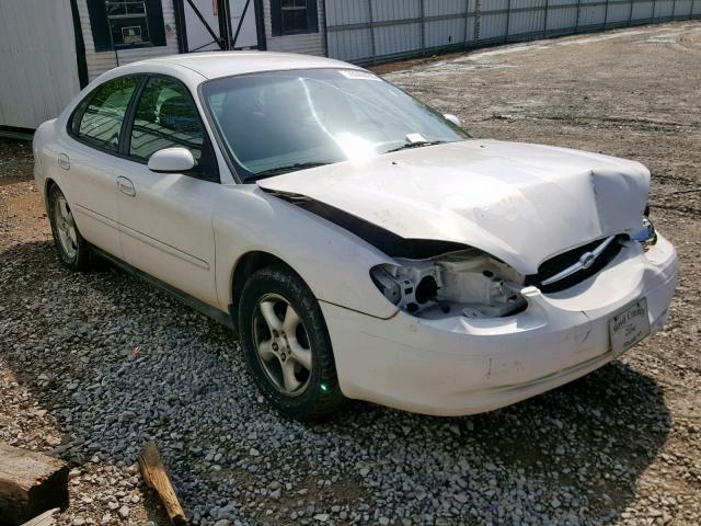 1FAFP55U21A283744 - 2001 FORD TAURUS SES WHITE photo 1