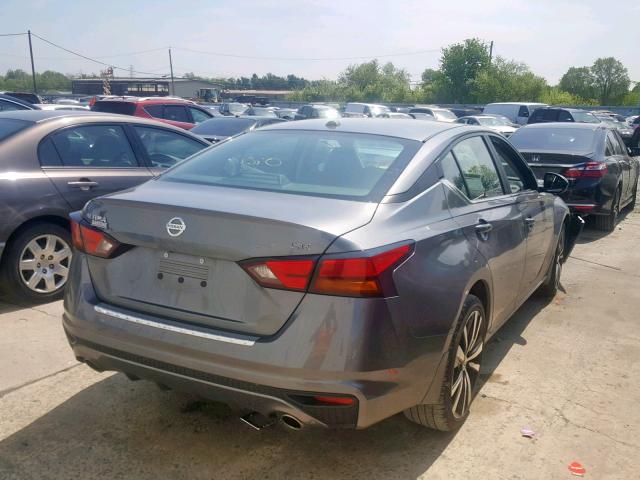 1N4BL4CVXKC166516 - 2019 NISSAN ALTIMA SR GRAY photo 4