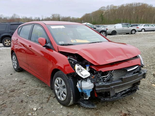 KMHCT5AE4HU348363 - 2017 HYUNDAI ACCENT SE RED photo 1