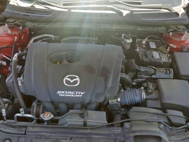 3MZBN1V73HM151457 - 2017 MAZDA 3 TOURING RED photo 7