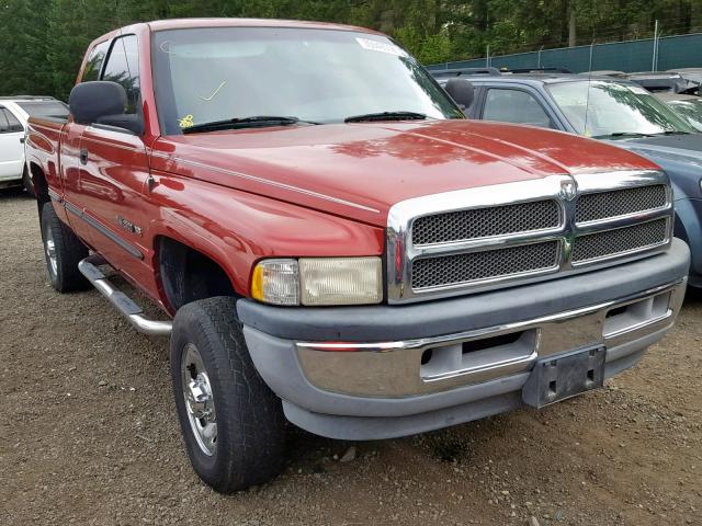 1B7KF23Z1XJ528244 - 1999 DODGE RAM 2500 RED photo 1