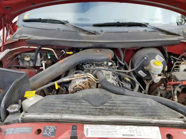 1B7KF23Z1XJ528244 - 1999 DODGE RAM 2500 RED photo 7