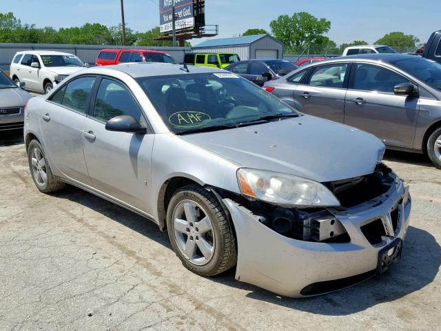 1G2ZH57NX84287452 - 2008 PONTIAC G6 GT SILVER photo 1