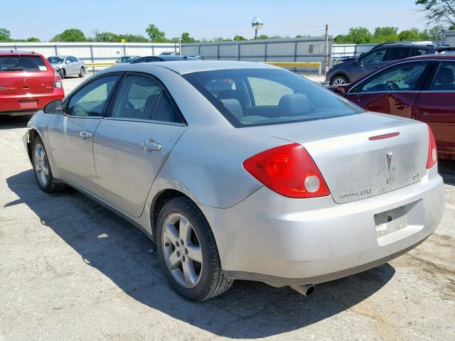 1G2ZH57NX84287452 - 2008 PONTIAC G6 GT SILVER photo 3