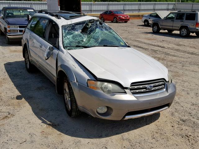 4S4BP86C754334882 - 2005 SUBARU LEGACY OUT WHITE photo 1