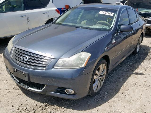 JNKAY01E78M607264 - 2008 INFINITI M35 BASE GRAY photo 2