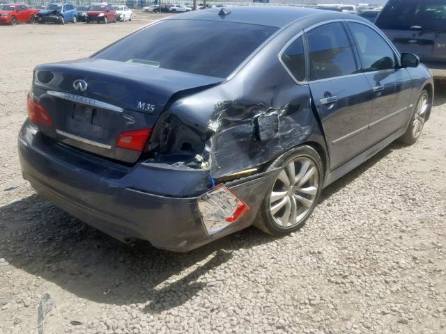 JNKAY01E78M607264 - 2008 INFINITI M35 BASE GRAY photo 4