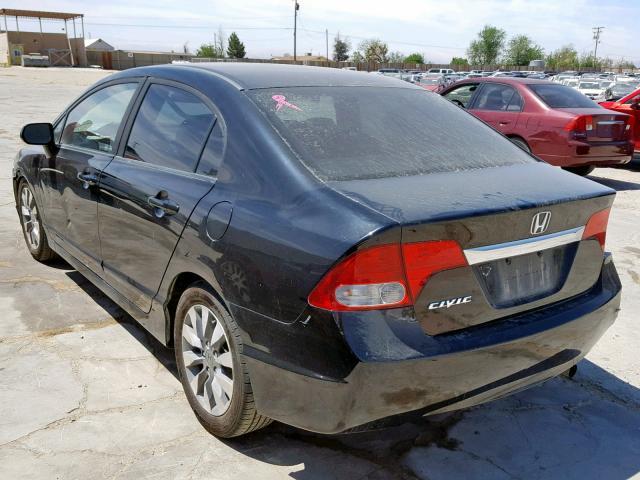19XFA1F98AE032920 - 2010 HONDA CIVIC EXL 黑色 照片 3