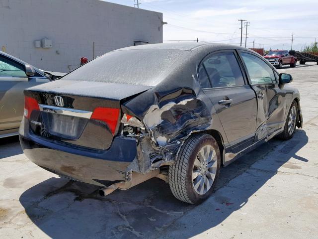 19XFA1F98AE032920 - 2010 HONDA CIVIC EXL 黑色 照片 4