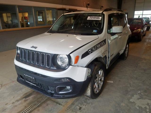 ZACCJBBT8GPD93747 - 2016 JEEP RENEGADE LATITUDE  photo 2