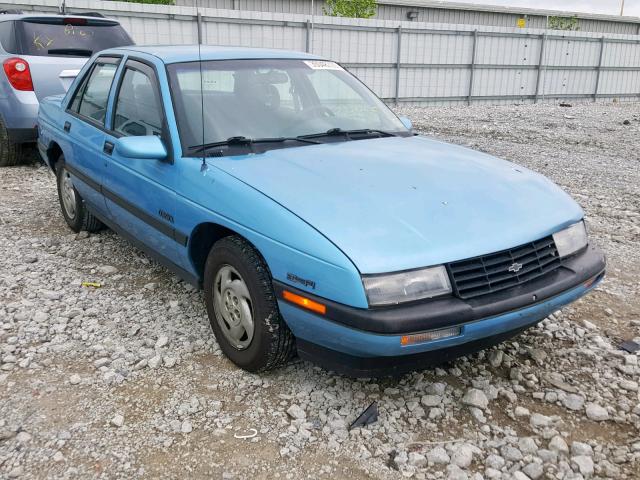 1G1LT53T5NY113242 - 1992 CHEVROLET CORSICA LT BLUE photo 1