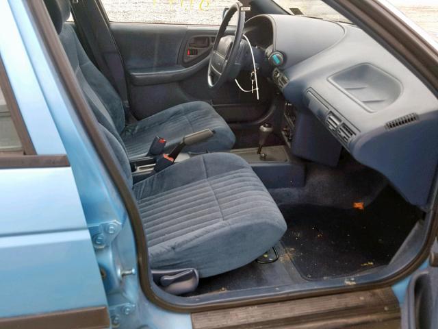 1G1LT53T5NY113242 - 1992 CHEVROLET CORSICA LT BLUE photo 5