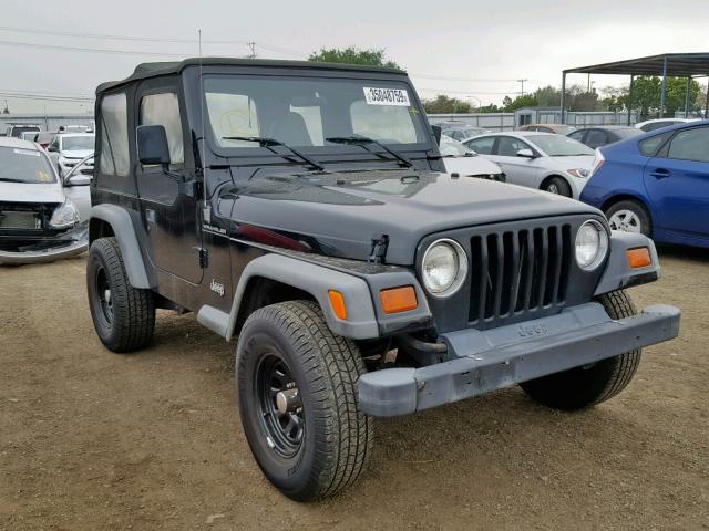 1J4FY29P2VP414128 - 1997 JEEP WRANGLER / BLACK photo 1