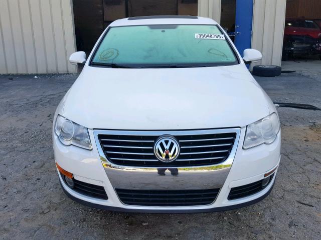 WVWJM7AN9AE070810 - 2010 VOLKSWAGEN PASSAT KOM WHITE photo 9