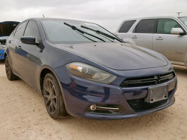 1C3CDFBA6DD340282 - 2013 DODGE DART SXT BLUE photo 1