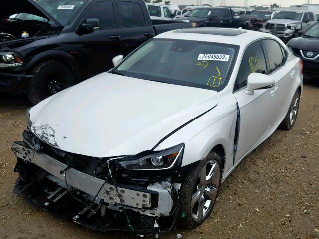 JTHBA1D26J5067633 - 2018 LEXUS IS 300 WHITE photo 2