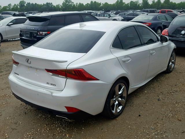 JTHBA1D26J5067633 - 2018 LEXUS IS 300 WHITE photo 4