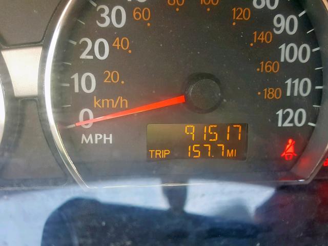 1G8AJ55F67Z210498 - 2007 SATURN ION LEVEL WHITE photo 8