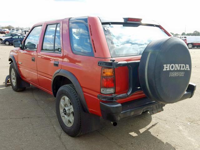 4S6CM58VXT4408102 - 1996 HONDA PASSPORT E 红色 照片 3