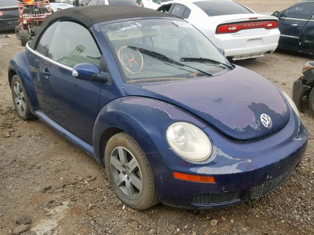 3VWRF31Y76M332192 - 2006 VOLKSWAGEN NEW BEETLE Blau Foto 1
