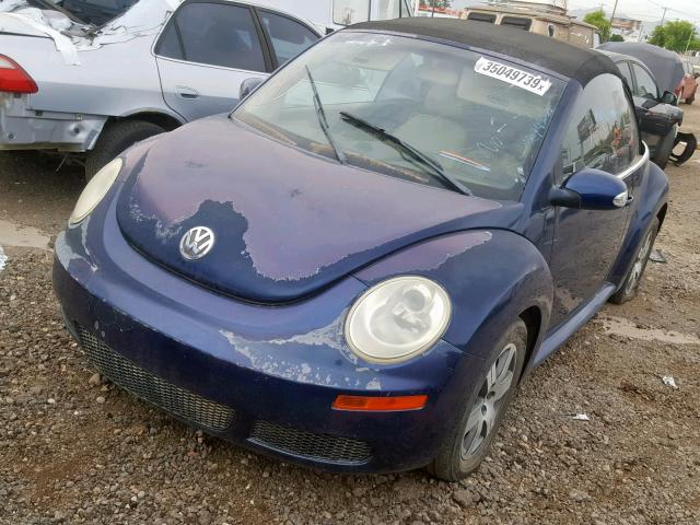 3VWRF31Y76M332192 - 2006 VOLKSWAGEN NEW BEETLE Blau Foto 2