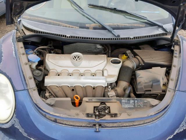 3VWRF31Y76M332192 - 2006 VOLKSWAGEN NEW BEETLE Blau Foto 7