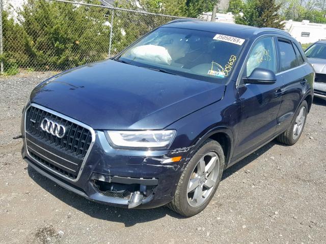 WA1EFCFS2FR009652 - 2015 AUDI Q3 PREMIUM BLUE photo 2