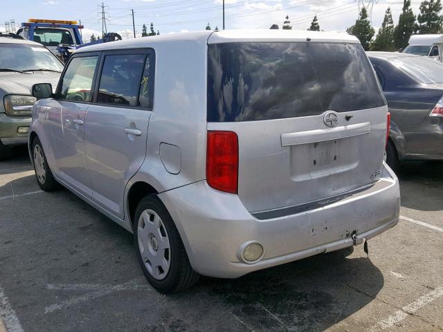 JTLKE50E491085469 - 2009 TOYOTA SCION XB 银色 照片 3
