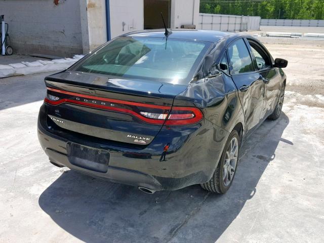 1C3CDFBB2ED767338 - 2014 DODGE DART SXT BLACK photo 4